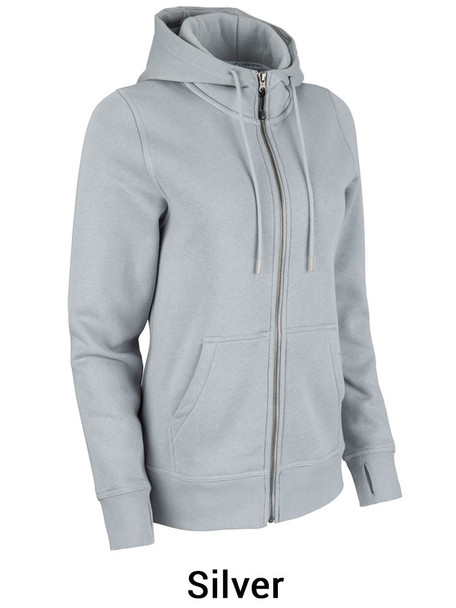 Womens "Victory" 8.1oz 60/40 Full Zip Hoodie