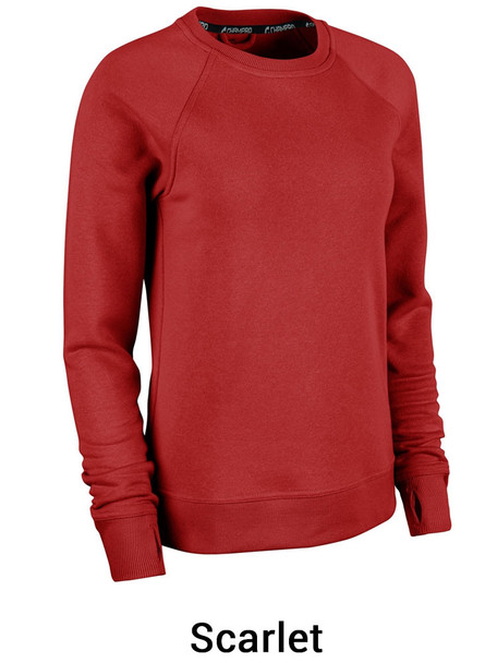 Womens "Victory" 8.1oz 60/40 Split Hem Crew