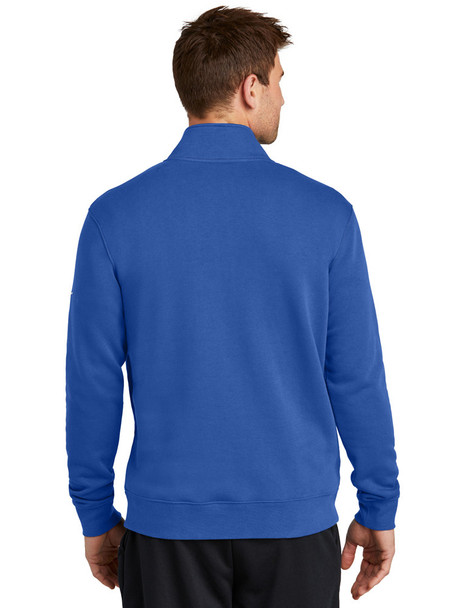 Nike "Club Sleeve Swoosh" 8.3 oz 80/20 1/2 Zip Pullover