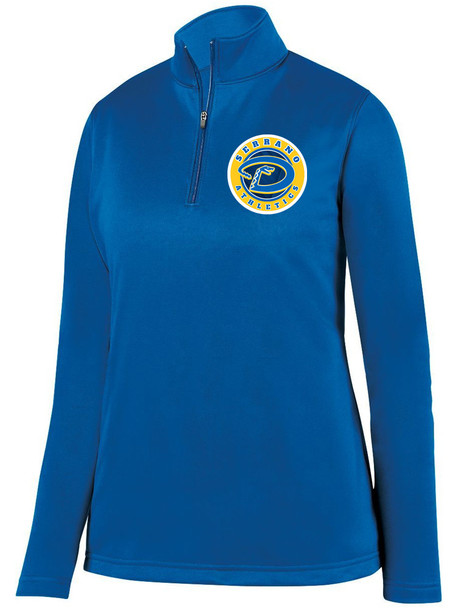 Womens "Maverick" Performance Wicking 1/4 Zip Pullover