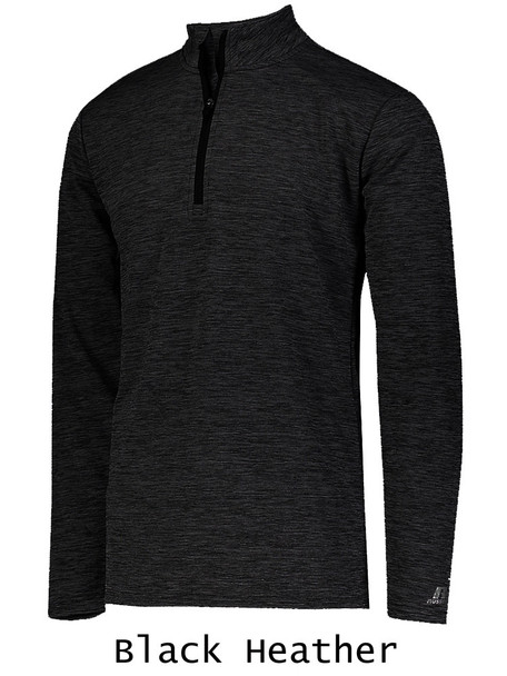 "Heathered Compass" 1/4 Zip Pullover