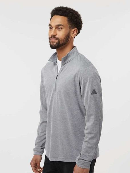 Adult Adidas Lightweight Coaches 1/4 Zip Warm Up Jacket Adult Coaches Pullovers All Sports Uniforms