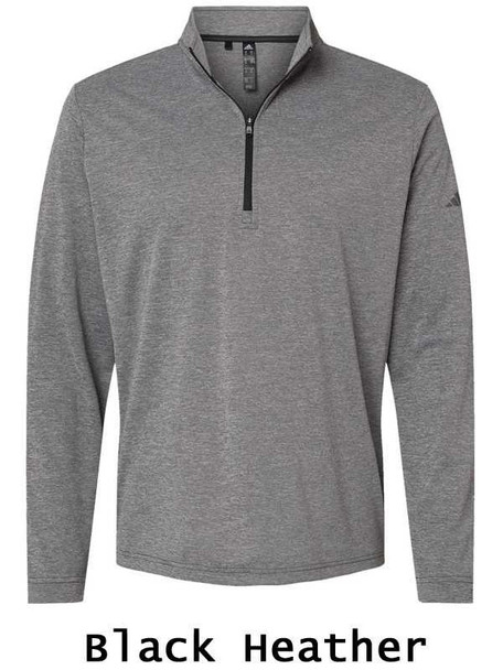 Adult Adidas Lightweight Coaches 1/4 Zip Warm Up Jacket Adult Coaches Pullovers All Sports Uniforms