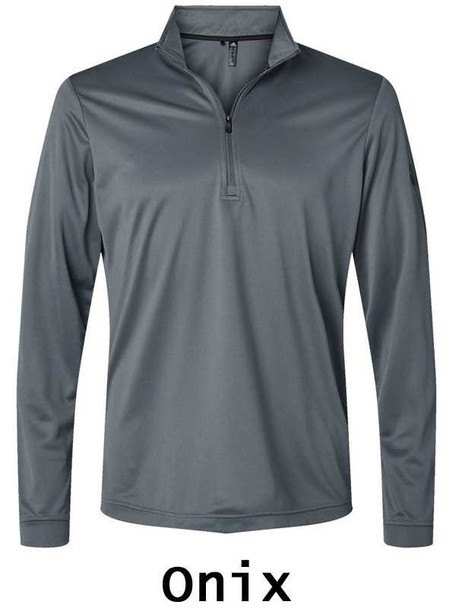 Adult Adidas Lightweight Coaches 1/4 Zip Warm Up Jacket Adult Coaches Pullovers All Sports Uniforms