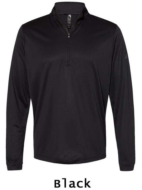 Adult Adidas Lightweight Coaches 1/4 Zip Warm Up Jacket Adult Coaches Pullovers All Sports Uniforms