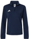 Womens Adidas "3 Stripe" 1/4 Zip Pullover