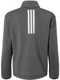 Womens Adidas "3 Stripe" 1/4 Zip Pullover