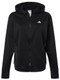 Womens Adidas "Game & Go" Performance Wicking Full Zip Hoodie