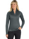 Womens Eddie Bauer "Smooth Fleece" 1/2 Zip Pullover