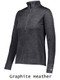 Womens "Heathered Compass" 1/4 Zip Pullover