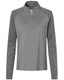 Womens Adidas "Shoulder Stripe" 1/4 Zip Pullover