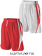 Adult 10" Inseam "Desire" Reversible Basketball Shorts