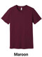 Unisex Bella & Canvas "Modern" Short Sleeve Decorated Tee Team Deals All Sports Uniforms