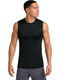 "Dawg" Sleeveless Decorated Compression Shirt