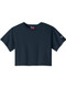 Womens Champion Cropped 100% Cotton Heritage Tee