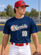 "Cooling Performance Victory" Baseball Jersey