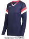 Womens "Long Sleeve Pepper" Volleyball Jersey