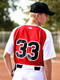 Adult/Youth "Wheel Play" Button Front Baseball Uniform Set