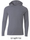 Adult "Long Sleeve Terrorize" Basketball Shooting Shirt with Hood