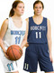 Womens/Girls "Redefined Hoopster" Reversible Basketball Uniform Set Uniform Sets All Sports Uniforms