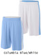 Adult 10" Inseam "Bulldog" Reversible Basketball Shorts