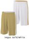 Adult 10" Inseam "Bulldog" Reversible Basketball Shorts