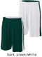 Adult 10" Inseam "Bulldog" Reversible Basketball Shorts