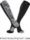 Digital Camo Over the Calf Soccer Sock