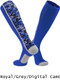 Digital Camo Over the Calf Soccer Sock