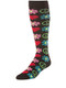 Black Woodstock Crew Softball Sock