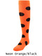 Polkadot 2 Over the Calf Volleyball Sock