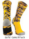 Woodland Camo Crew Baseball Sock