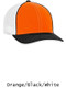 Tri-Color Trucker Mesh Moisture Control Baseball Cap