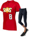 Womens/Girls "Splitter" Two-Button Softball Uniform Set