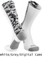 Digital Camo Crew Basketball Sock