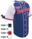 Control Series Premium - "Thunder" Custom Sublimated Button Front Baseball Jersey