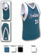 Saver Series - Womens/Girls "Raider" Custom Sublimated Basketball Set