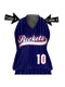 Control Series Premium - Womens/Girls "Pinstripes" Custom Sublimated Sleeveless Softball Jersey