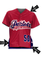 Control Series Premium - Womens/Girls "Stars" Custom Sublimated Button Front Softball Jersey