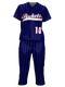 Control Series Premium - Womens/Girls "Pinstripes" Custom Sublimated Button Front Softball Set