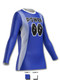 Control Series Premium - Womens/Girls "Rally" Custom Sublimated Volleyball Jersey