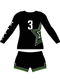 Control Series Premium - Womens/Girls "Stars" Custom Sublimated Volleyball Set