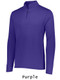 Adult "Attain" 1/4 Zip Basketball Shooting Shirt Adult Long Sleeve All Sports Uniforms