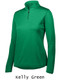 Womens "Attain" 1/4 Zip Basketball Shooting Shirt Adult Long Sleeve All Sports Uniforms