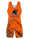 Adult/Youth "Pin" Custom Sublimated Wrestling Singlet with Grappler Shorts