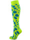 Leopard Over the Calf Softball Sock