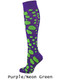 Leopard Over the Calf Softball Sock