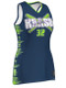 Quick Ship Plus - Womens/Girls "Sonar" Custom Sublimated Sleeveless Softball Jersey