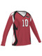 Quick Ship Plus - Womens/Girls "Double Block" Custom Sublimated Volleyball Jersey