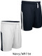 Adult 9" Inseam "Center" Reversible Basketball Shorts